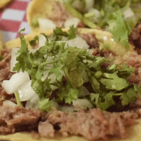 Taco Suadero Res