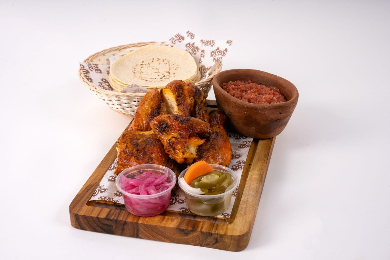 Medio pollo