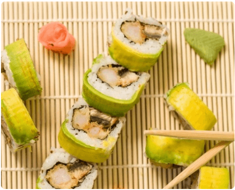 Comida Japonesa Sushi Roll Go