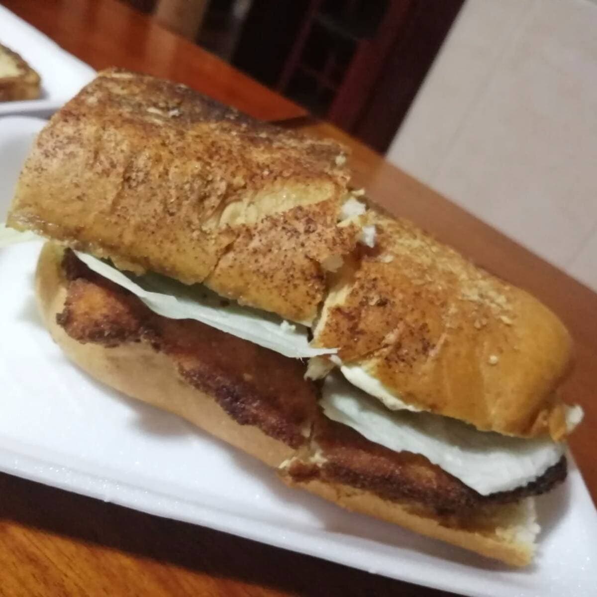 Baguette de Milanesa de Pollo