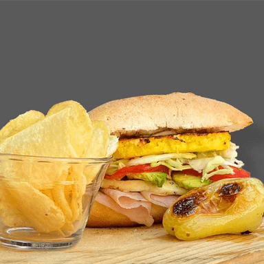 Hamburguesa Especial con Piña