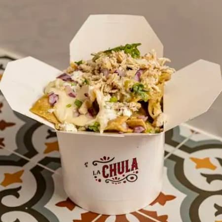 Chilaquiles con Pollo