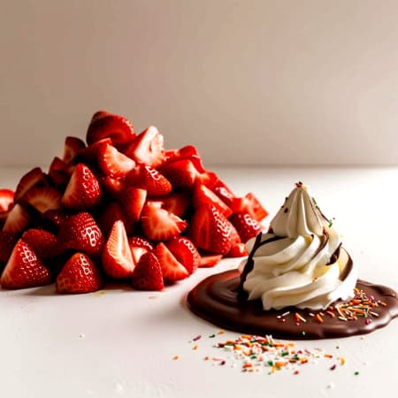 Fresas con Crema