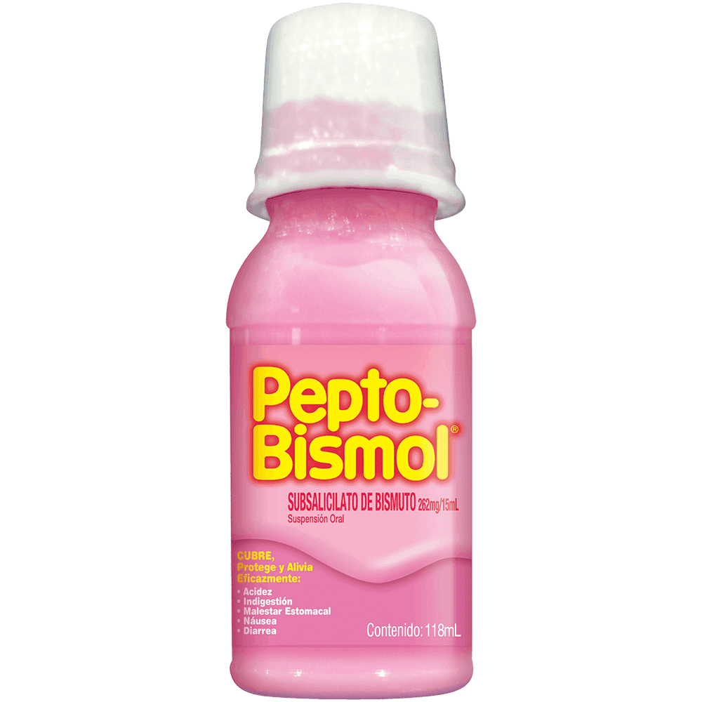 ANTIACIDO PEPTO BISMOL 118 ML BOTE