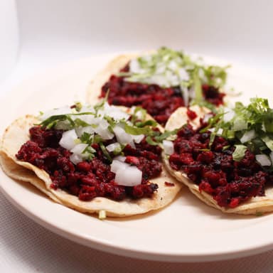 Taco de chorizo