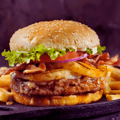 Hamburguesa Hawaiana