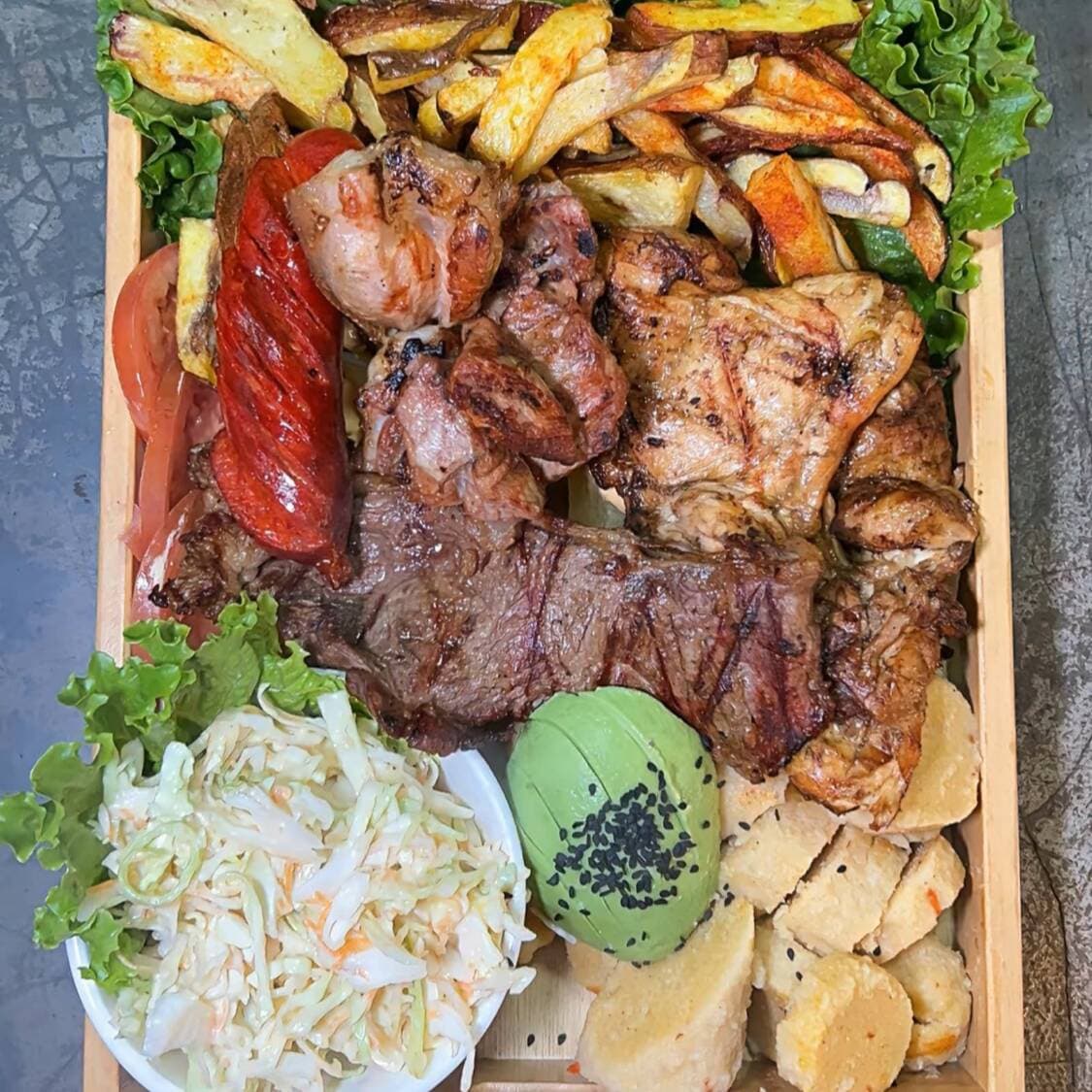 Parrilla para 2 + Gaseosa de 1.5L