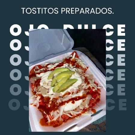 Tostitos preparados.