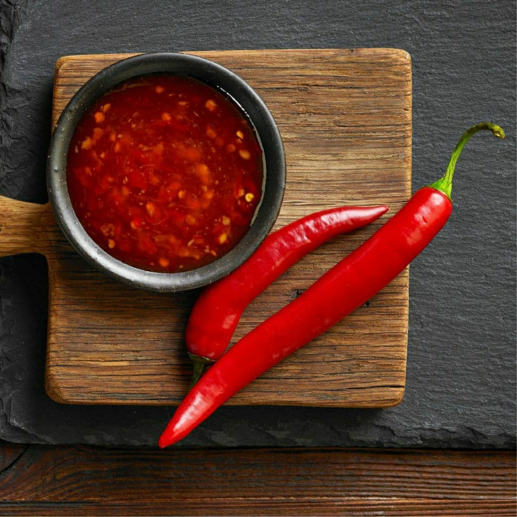 Salsa de tomate tradicional picante