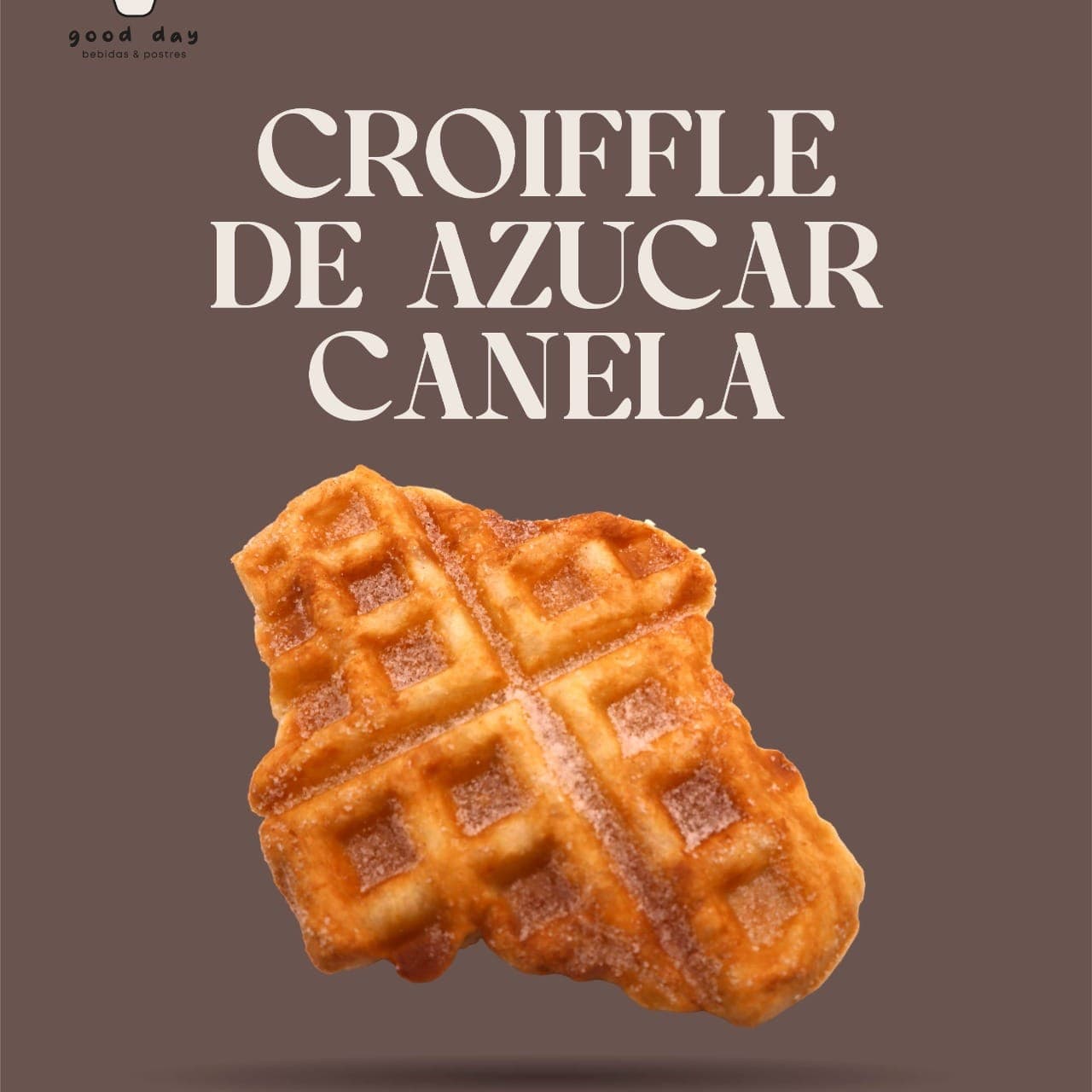 Croiffle Azúcar Canela
