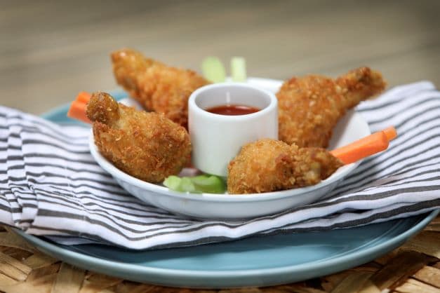 Alitas de Pollo al Panko