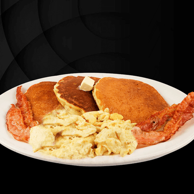 Hot Cakes Americanos (Huevos Revueltos)