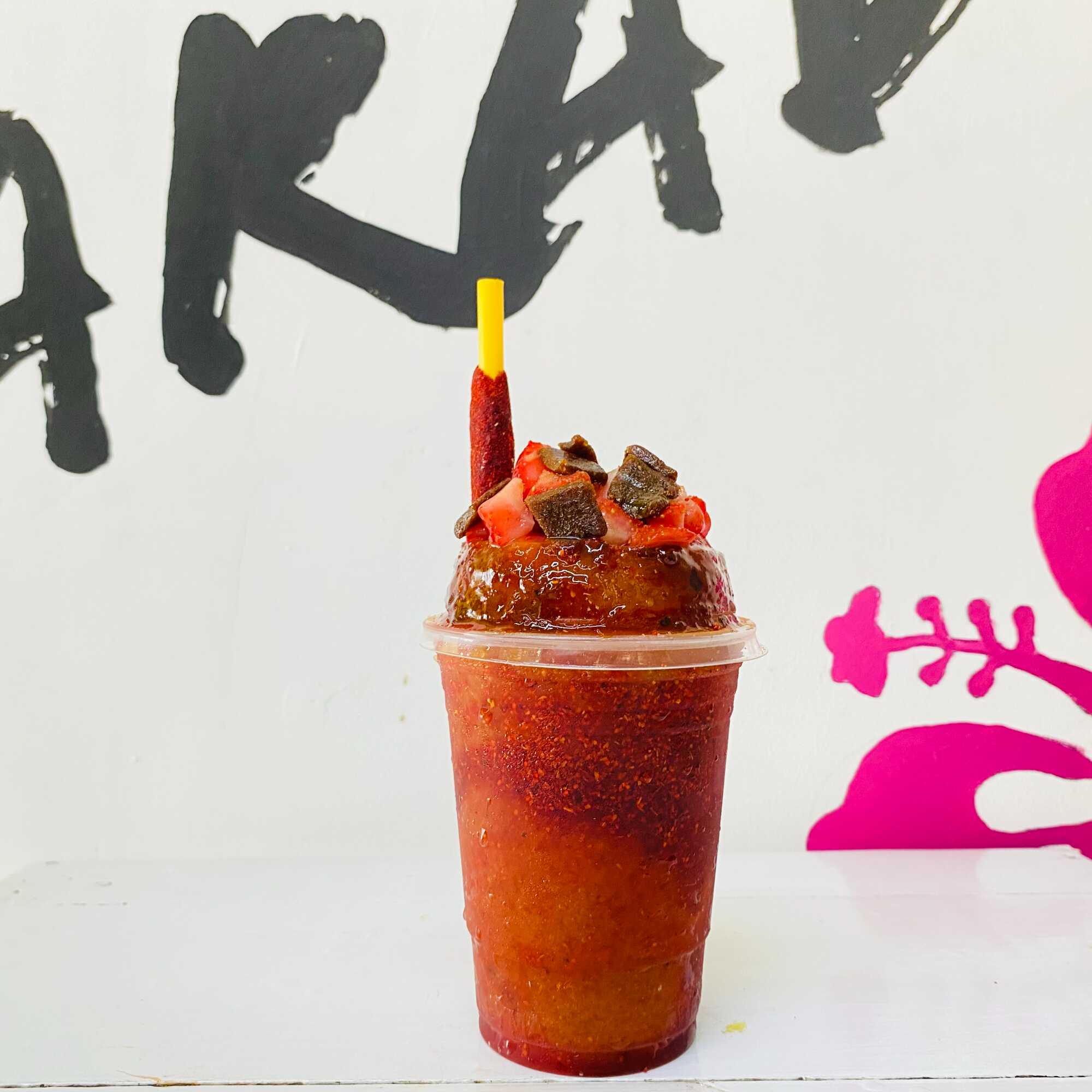 Smoothie Fresa con Pulparindo