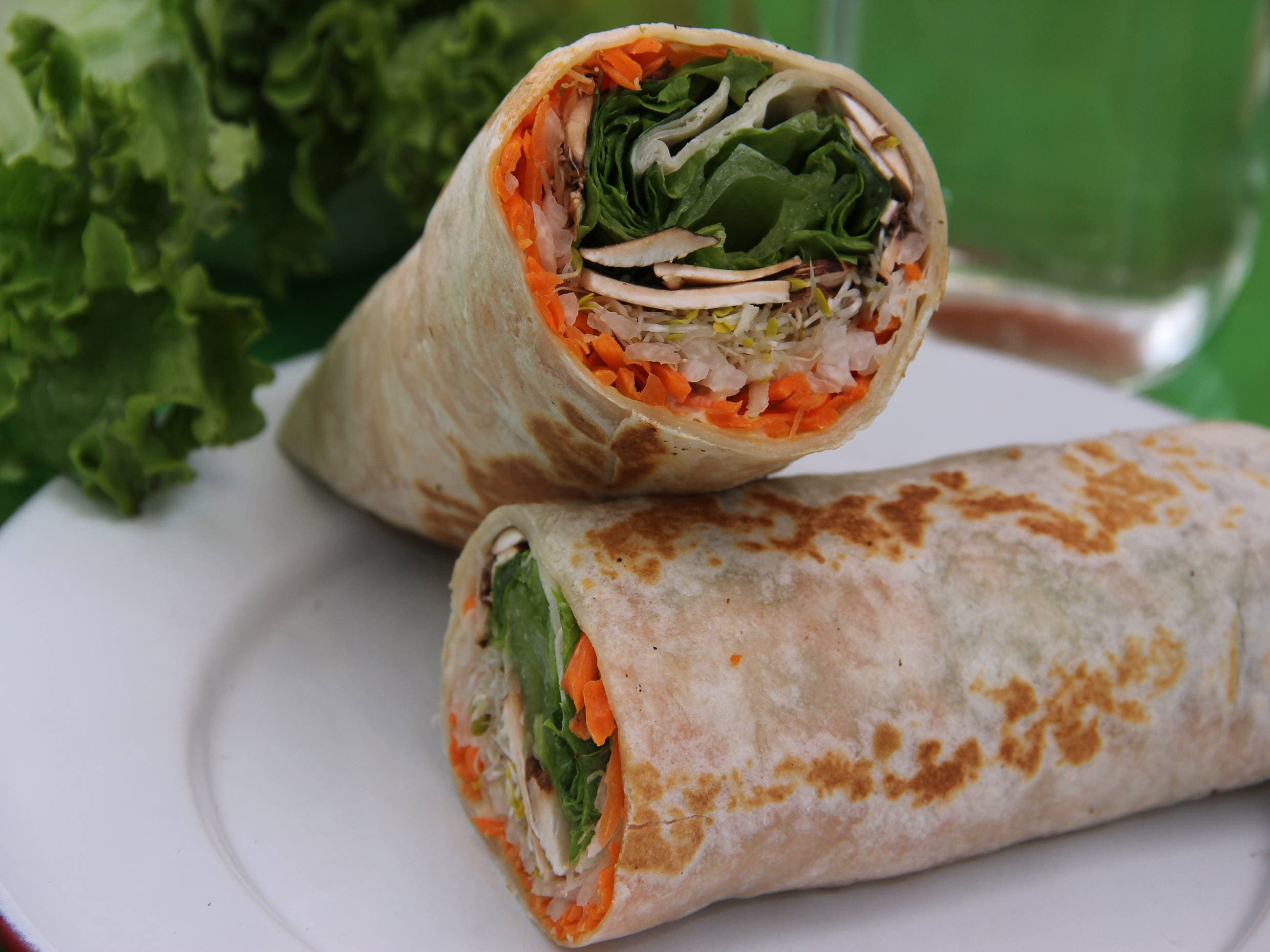 Combo Wraps Veggi  y Pollo