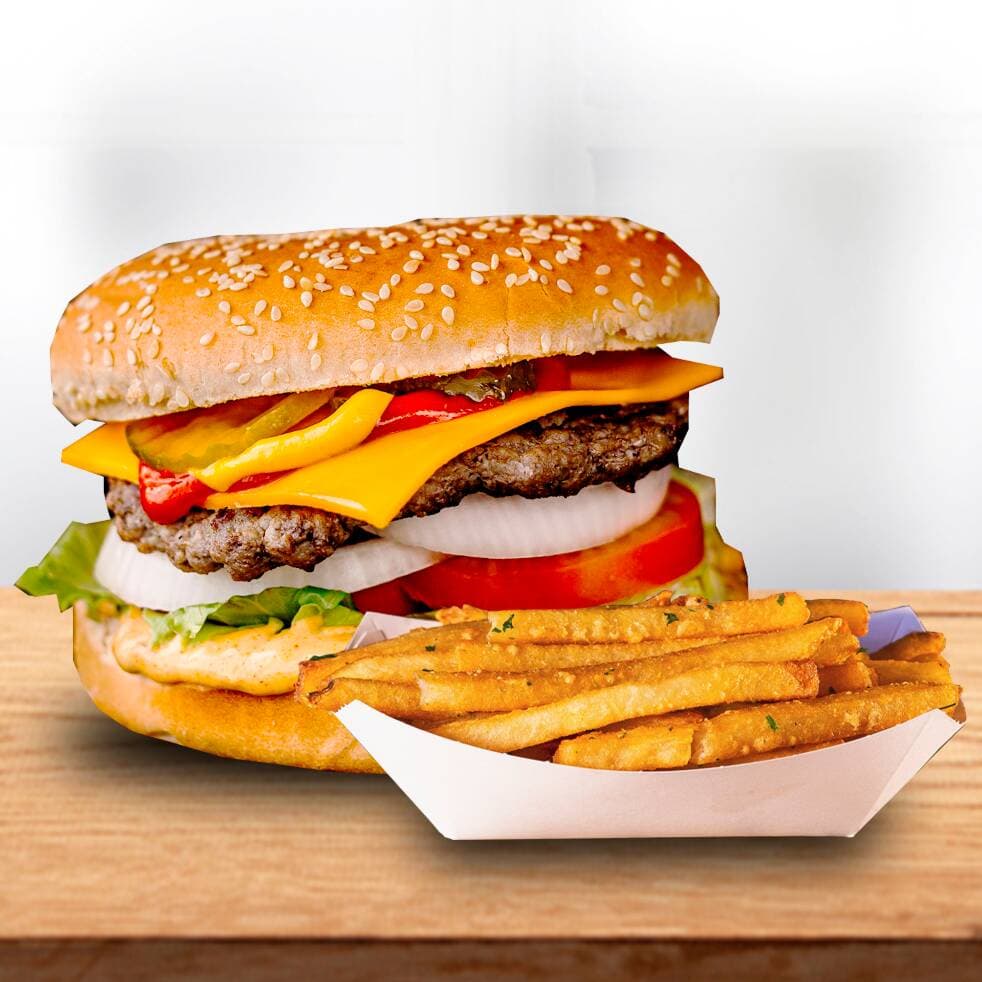 La de Carne City Burger + Papas