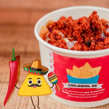 Combo Chilaquiles Verdes con Chorizo y Crepa