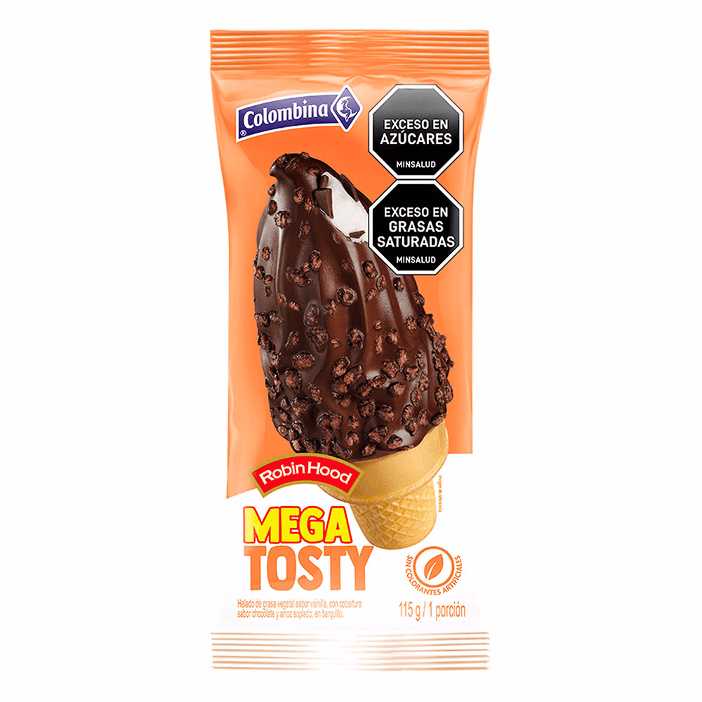 CONO MEGA TOSTY  VAINILLA
