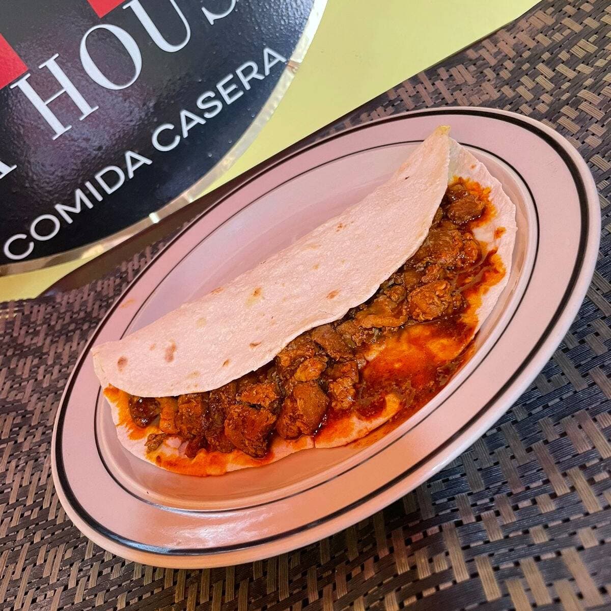 Quesadilla Montada con Asado