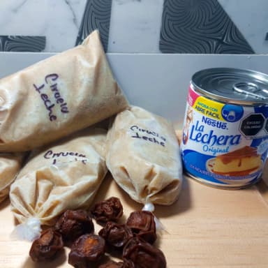 Helado de Ciruela con Leche