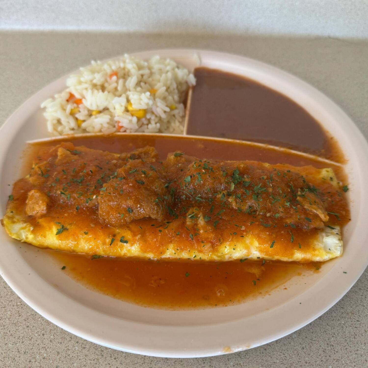 Omelette de Chicharron