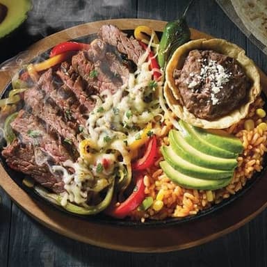 Fajitas de Arrachera o Sirloin