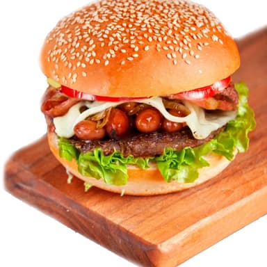 hamburguesa del corral texana
