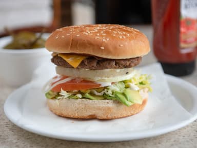 Hamburguesa Hawaiana