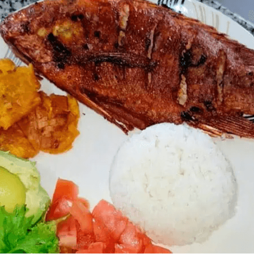 Pescado frito