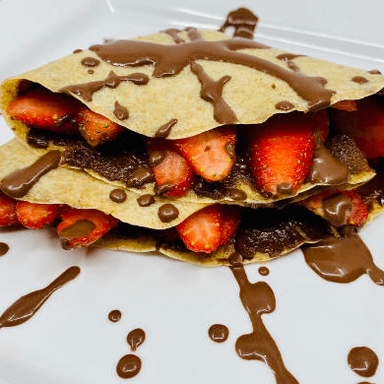 Crepa de fresas y nutella