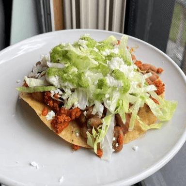 Tostada longaniza