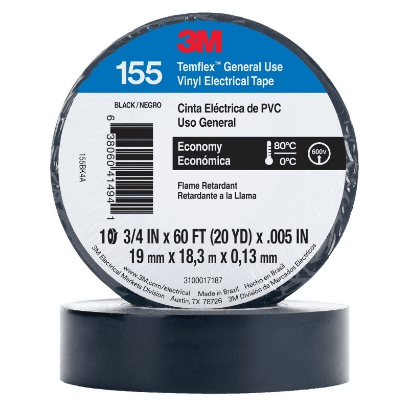 CINTA AISLANTE 3M (19MMx18,3Mx0,13MM)