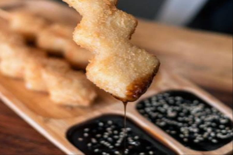 YAKITORIS DE QUESO ORDEN