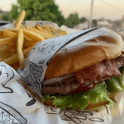 Hamburguesa de Tocino