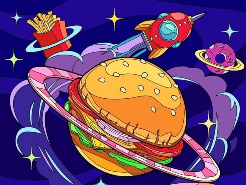 Hamburguesas en Orbita