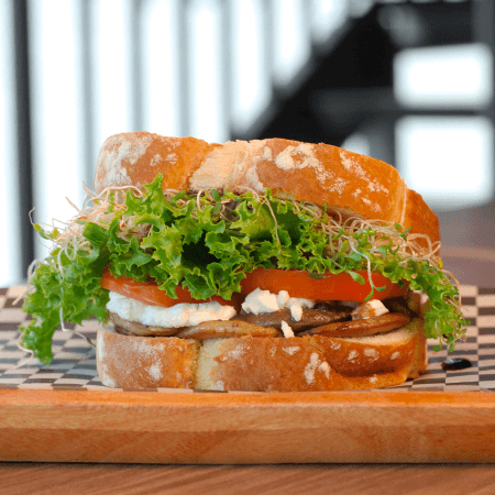 Sandwich de Portobello