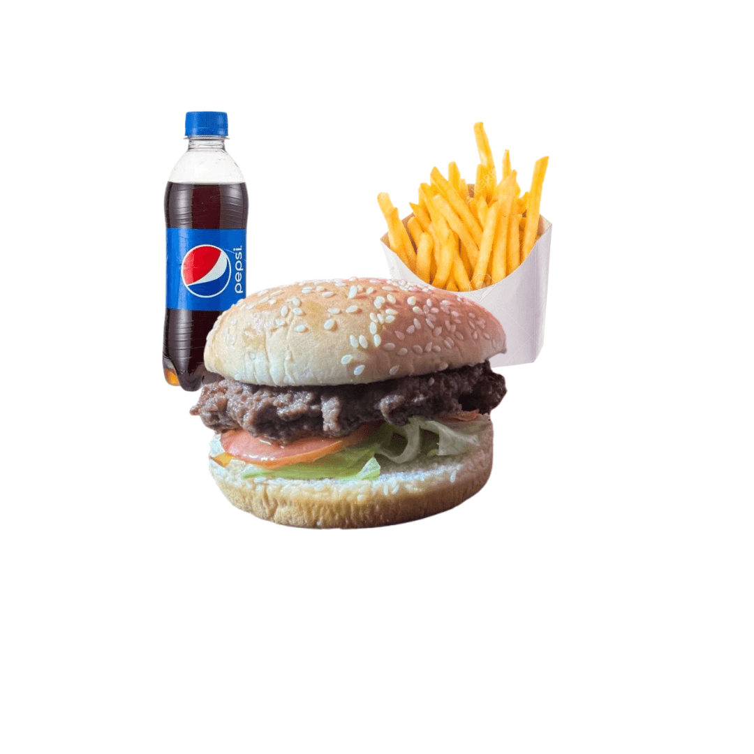 Burguer Tradicional + PEPSI 355 Ml *
