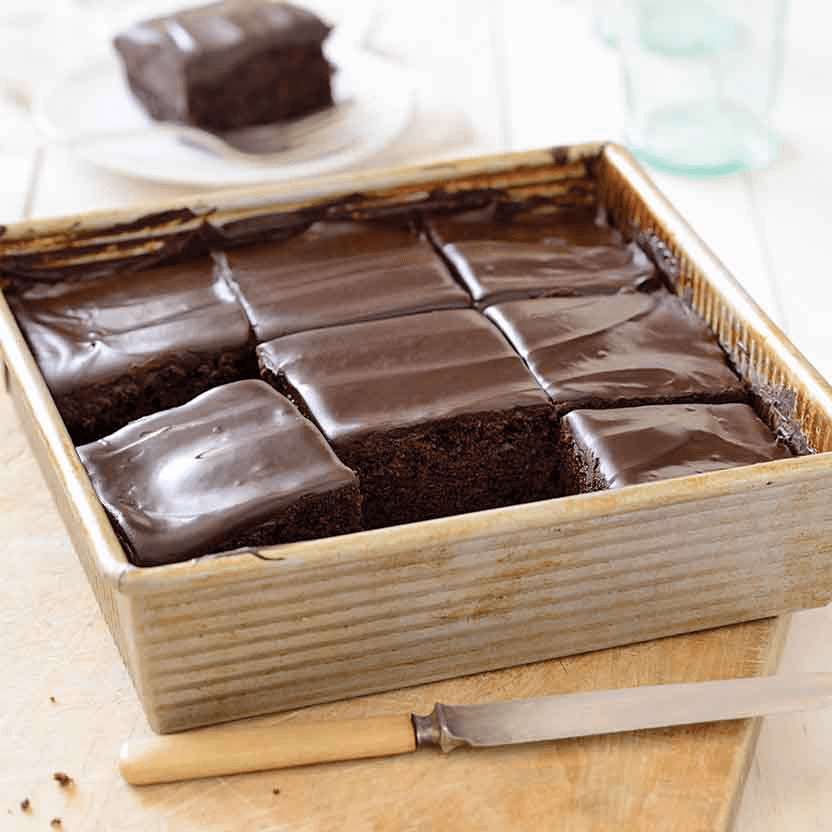 Brownies Cobertura de Chocolate y Relleno de Arequ