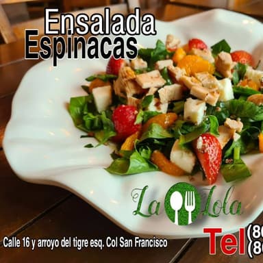 ENSALADA ESPINACAS