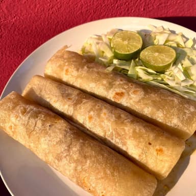 Flautas de harina