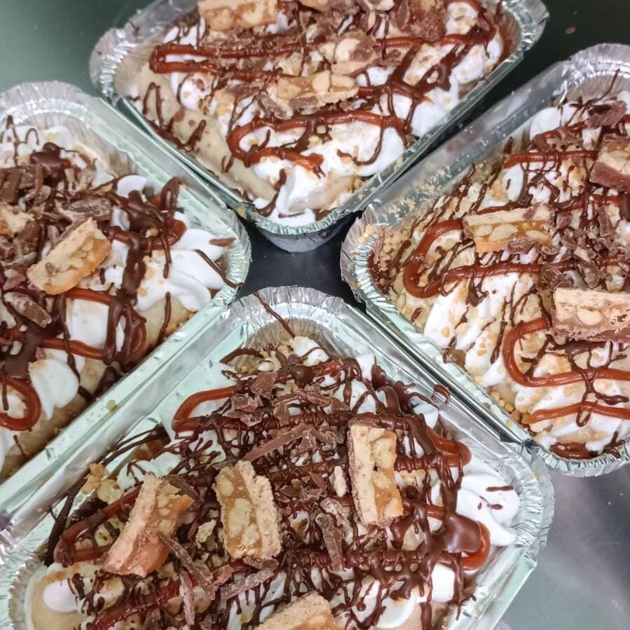 2 Pastel 3 Leches Snickers