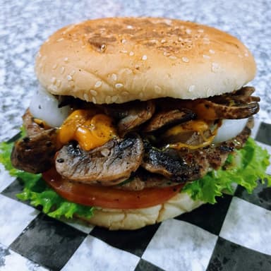 Mini Fungi Burger