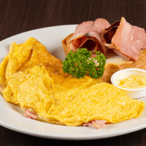 Omelette de Jamón y Queso