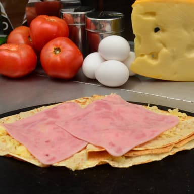 Crepa Omelette de Gruyere