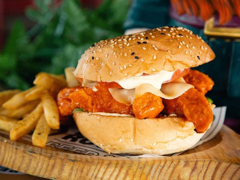 Big boneless burger