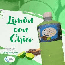 Agua de Limón con Chía 1 L.