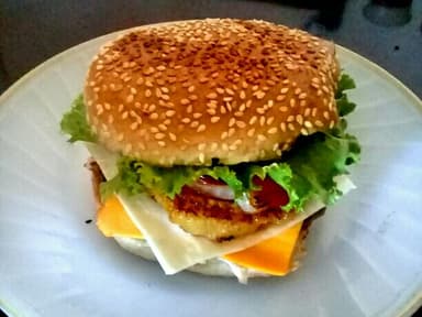 Hamburguesa Hawaiana