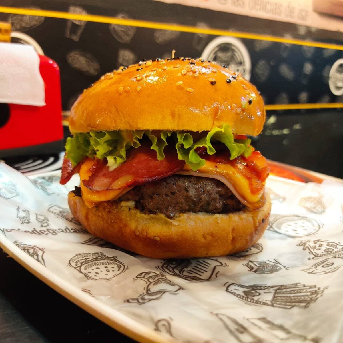 Hamburguesa Angus Sencilla