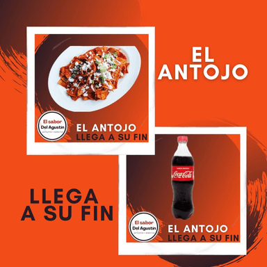 COMBO CHILAQUIL ROJOS + COCA