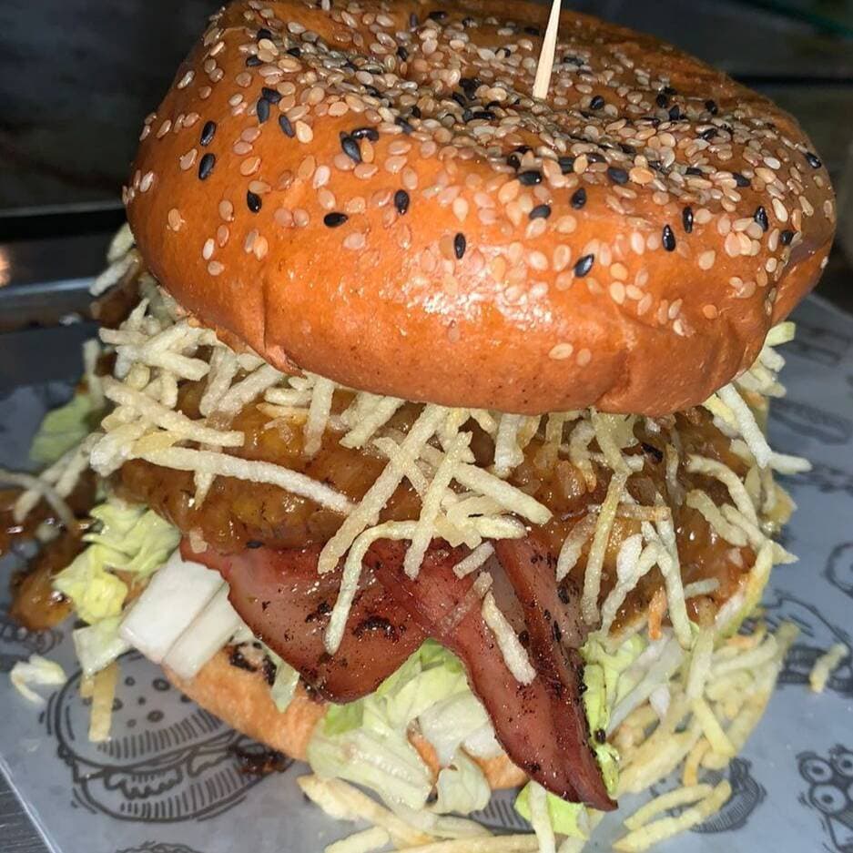 Combo Hamburguesa Mixta + Papas + Gaseosa 400 ML