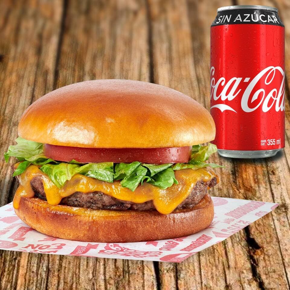 Hamburguesa Millonaria más Refresco
